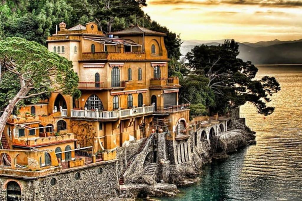 Portofino - Appartamento Vista Mare - Rooftop Terrazzo - In Centro Citta - Free Wifi Rapallo Exterior foto